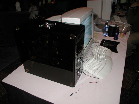 Clear Black Case Mod